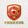 中国国家足球队队徽，红色与金色龙形图案